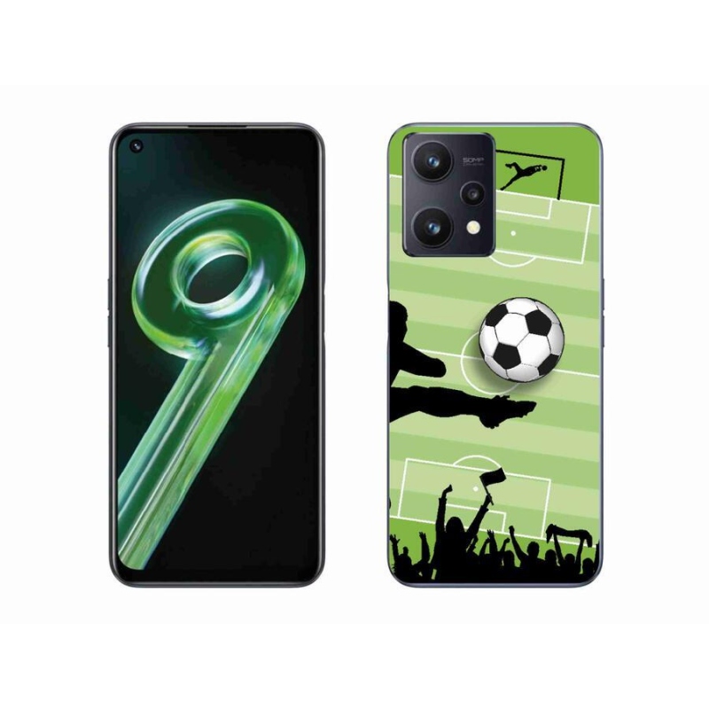 Gelový kryt mmCase na mobil Realme 9 5G - fotbal 3