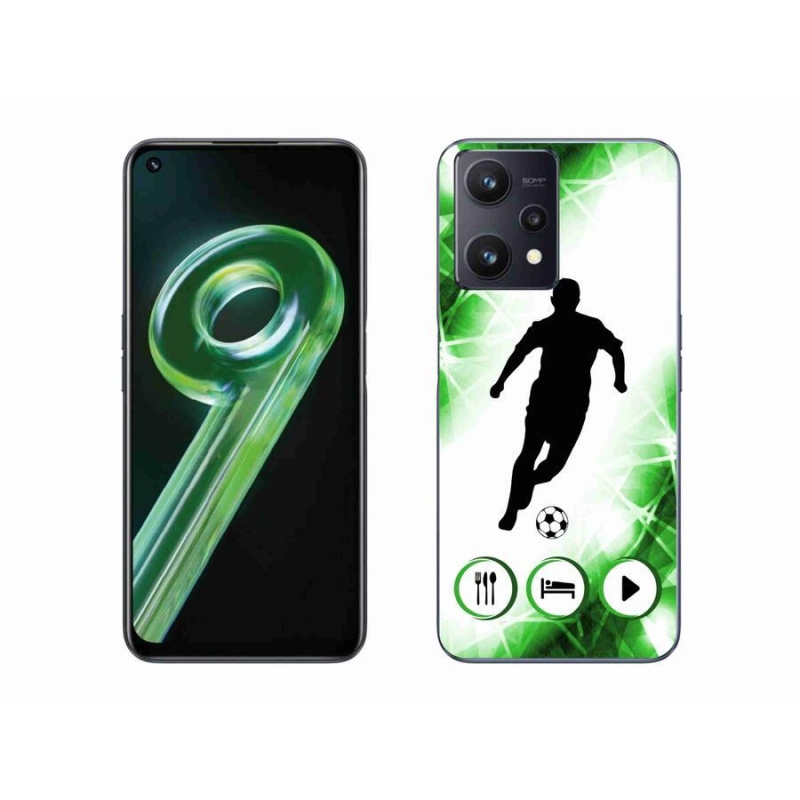 Gelový kryt mmCase na mobil Realme 9 5G - fotbalista