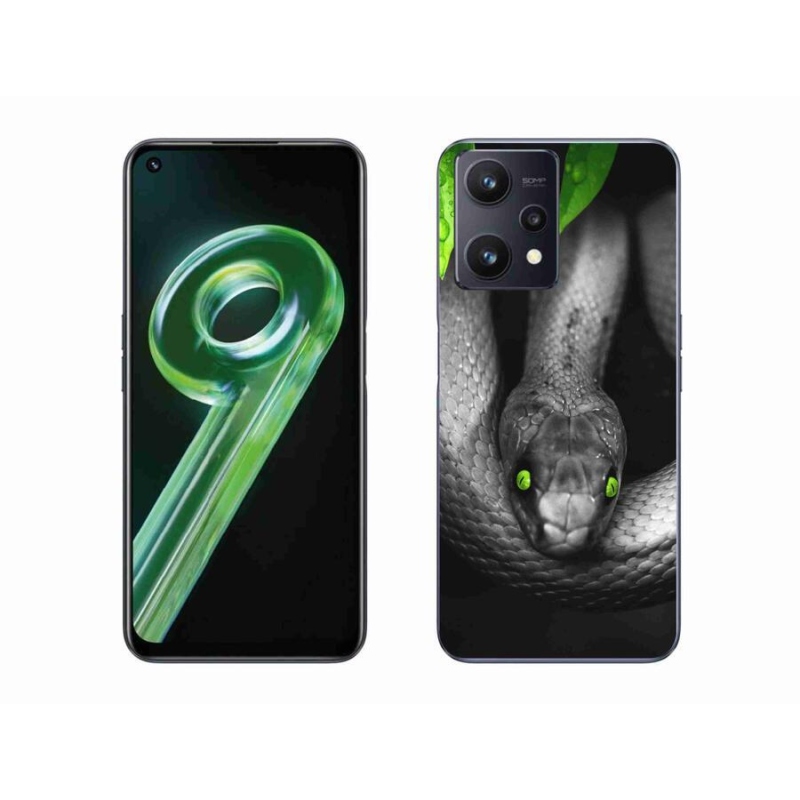 Gelový kryt mmCase na mobil Realme 9 5G - had