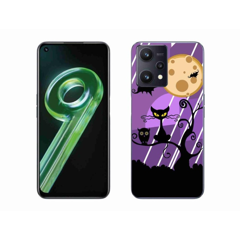 Gelový kryt mmCase na mobil Realme 9 5G - halloween