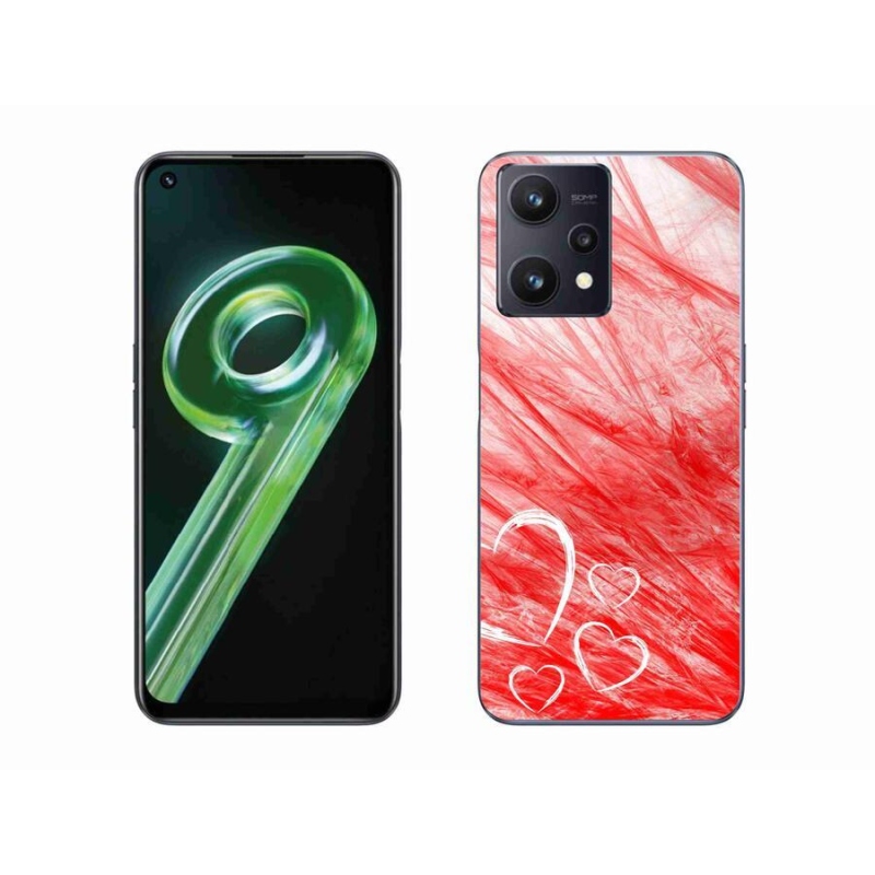 Gelový kryt mmCase na mobil Realme 9 5G - heart