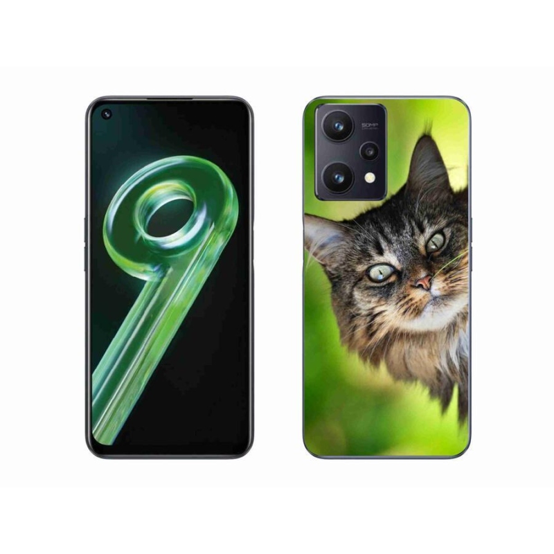 Gelový kryt mmCase na mobil Realme 9 5G - kočka 3