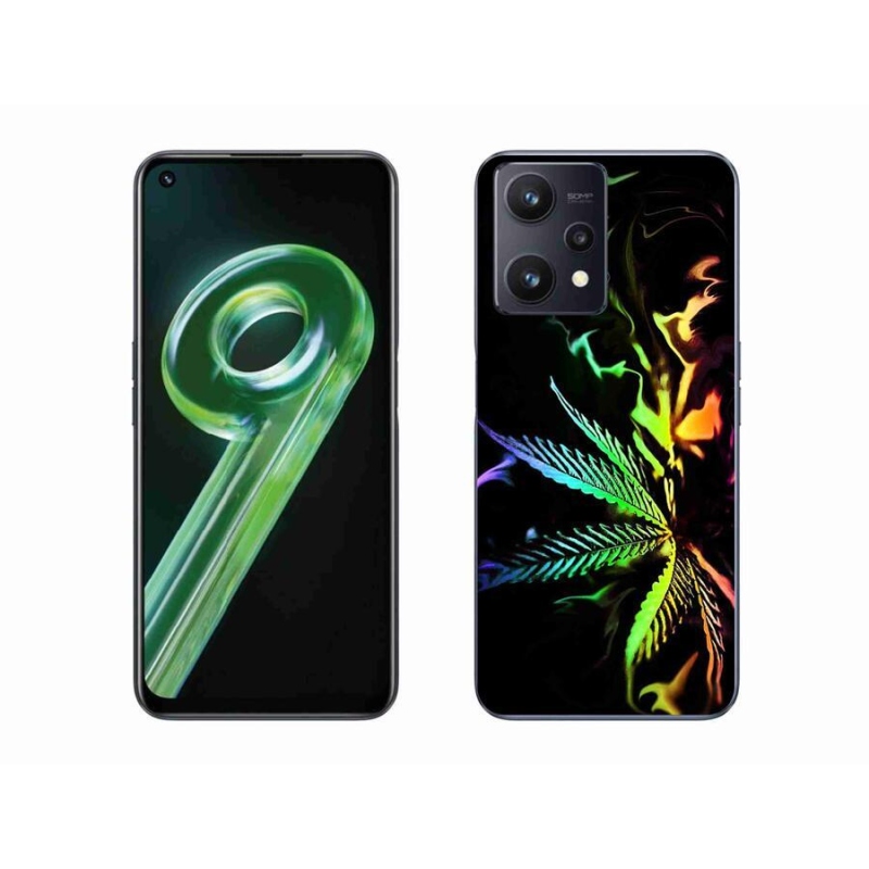 Gelový kryt mmCase na mobil Realme 9 5G - konopí 2