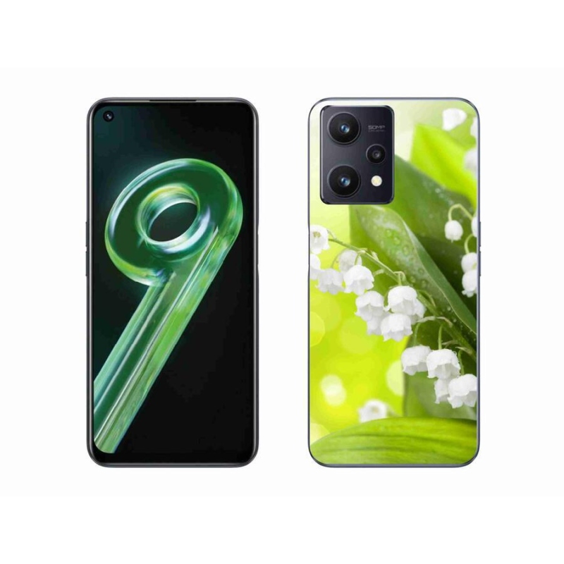Gelový kryt mmCase na mobil Realme 9 5G - konvalinka