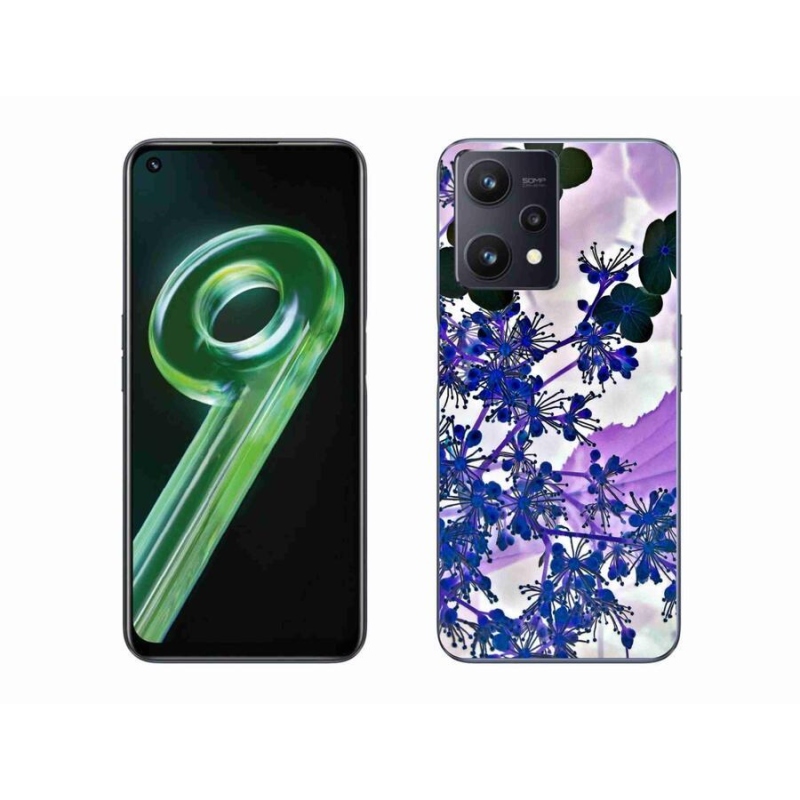 Gelový kryt mmCase na mobil Realme 9 5G - květ hortenzie