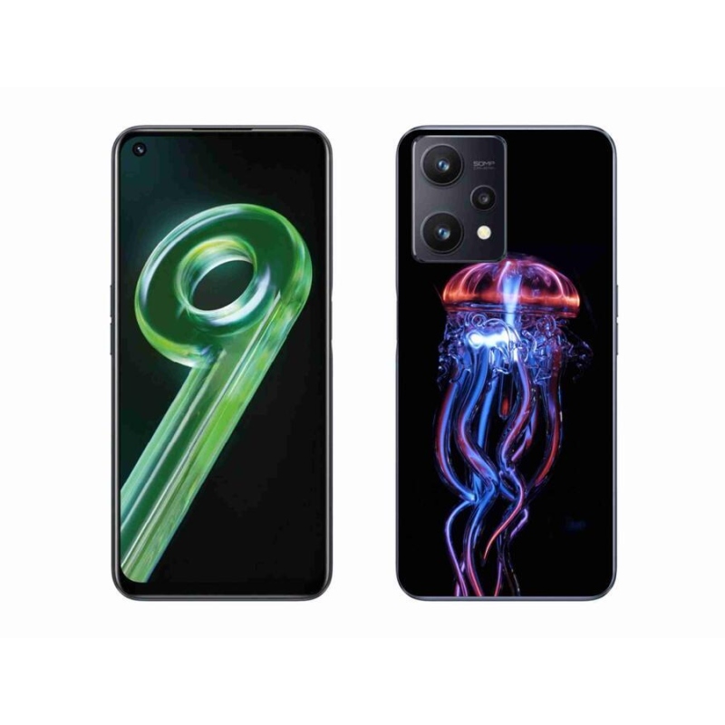 Gelový kryt mmCase na mobil Realme 9 5G - medúza