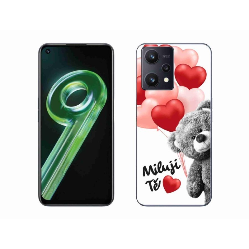 Gelový kryt mmCase na mobil Realme 9 5G - miluji Tě