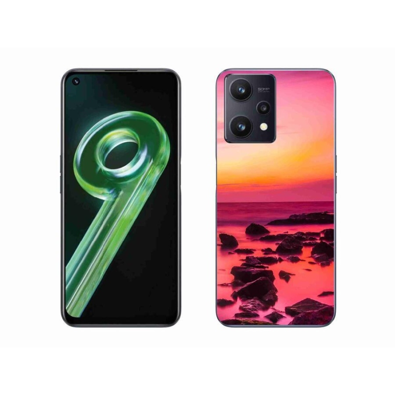 Gelový kryt mmCase na mobil Realme 9 5G - moře a záře