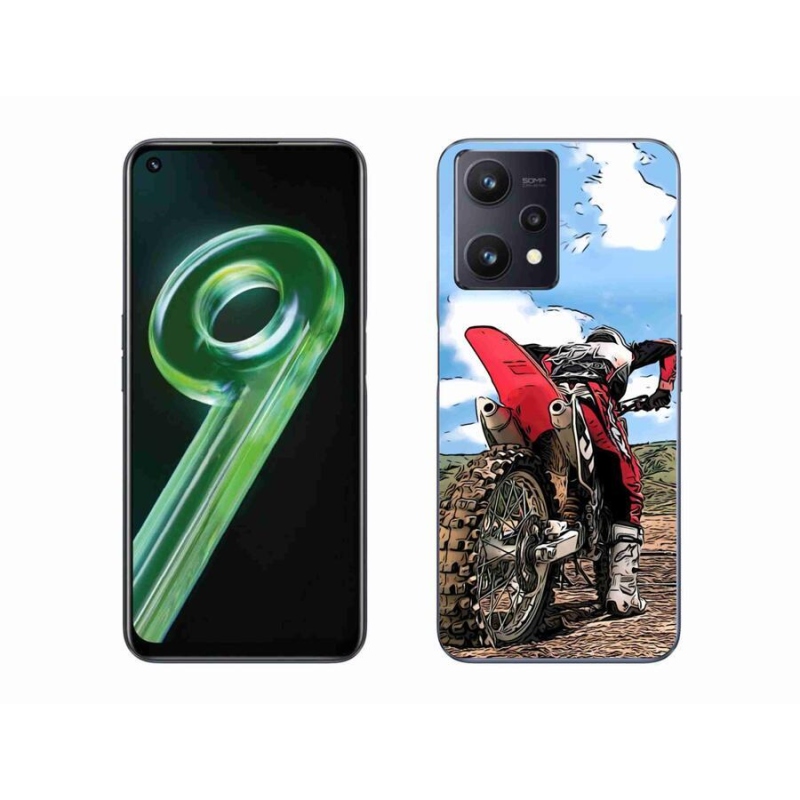 Gelový kryt mmCase na mobil Realme 9 5G - moto