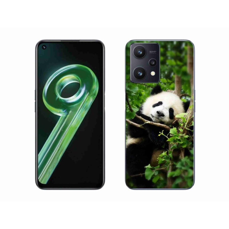 Gelový kryt mmCase na mobil Realme 9 5G - panda
