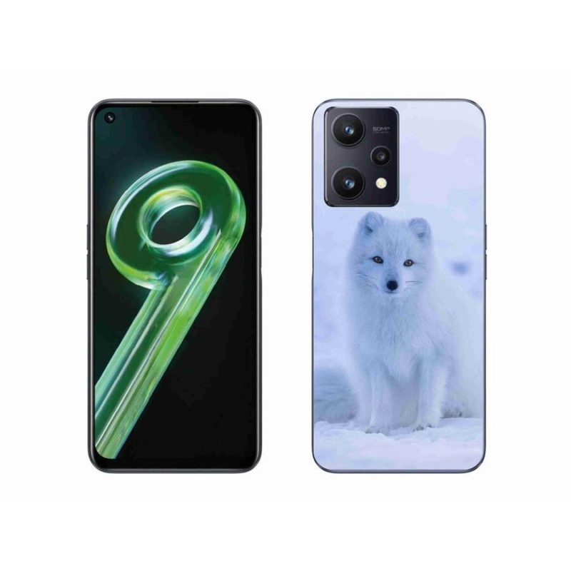 Gelový kryt mmCase na mobil Realme 9 5G - polární liška