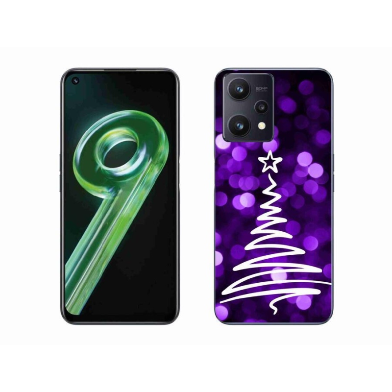 Gelový kryt mmCase na mobil Realme 9 5G - stromek