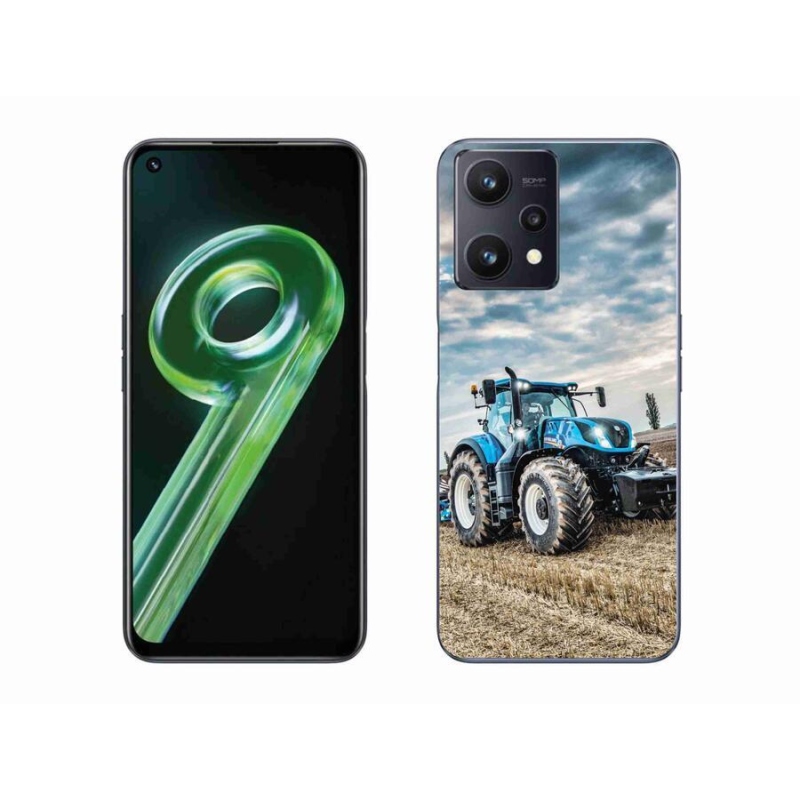Gelový kryt mmCase na mobil Realme 9 5G - traktor 2