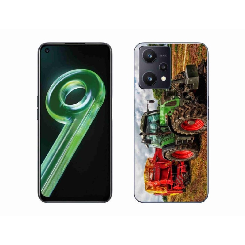 Gelový kryt mmCase na mobil Realme 9 5G - traktor 4
