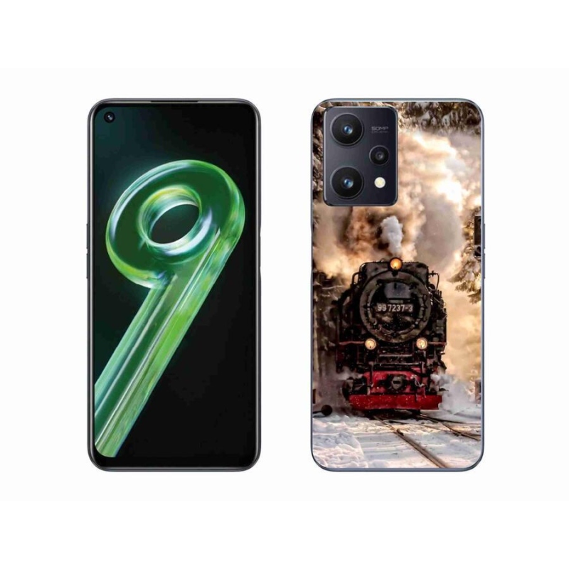 Gelový kryt mmCase na mobil Realme 9 5G - vlak