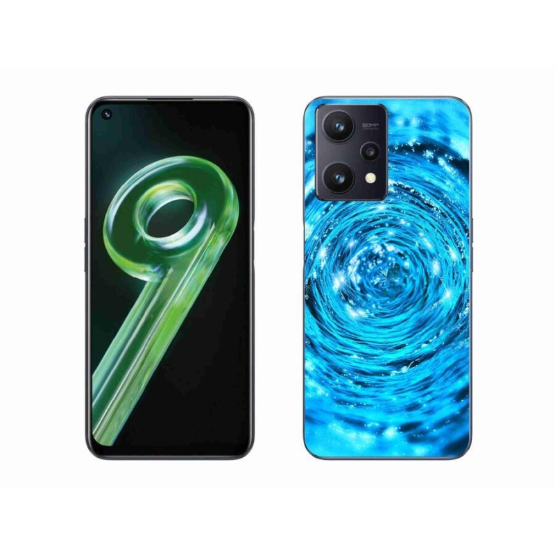 Gelový kryt mmCase na mobil Realme 9 5G - vodní vír