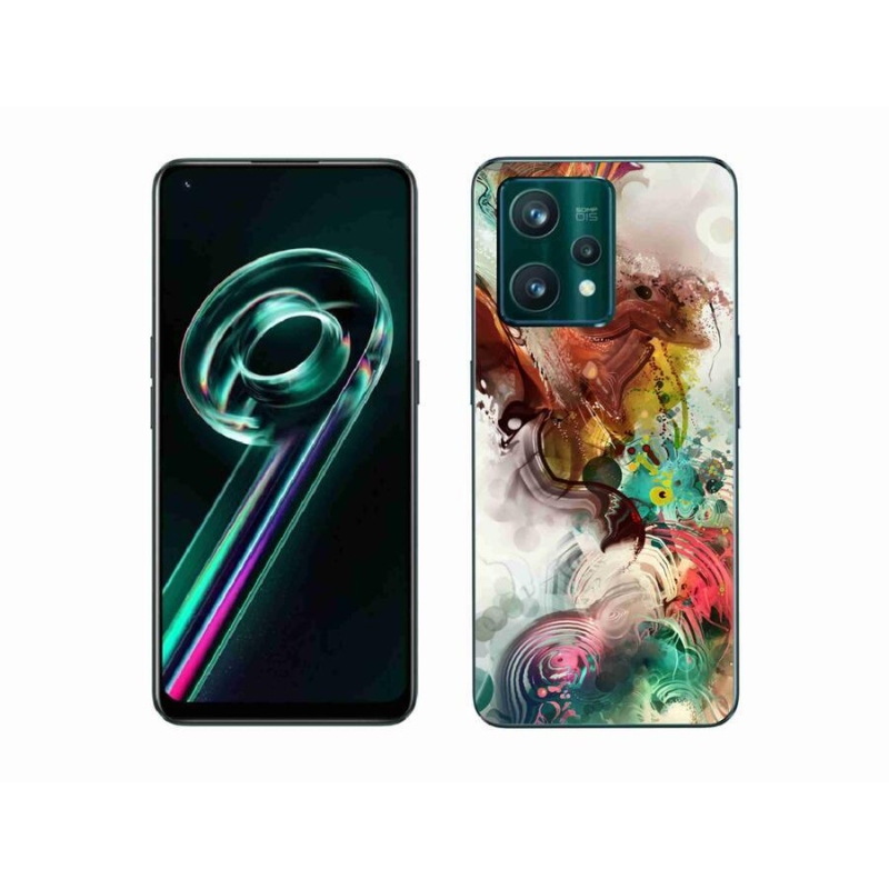 Gelový kryt mmCase na mobil Realme 9 Pro+ 5G - abstrakt 1