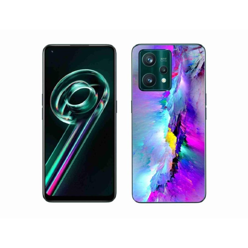 Gelový kryt mmCase na mobil Realme 9 Pro+ 5G - abstrakt