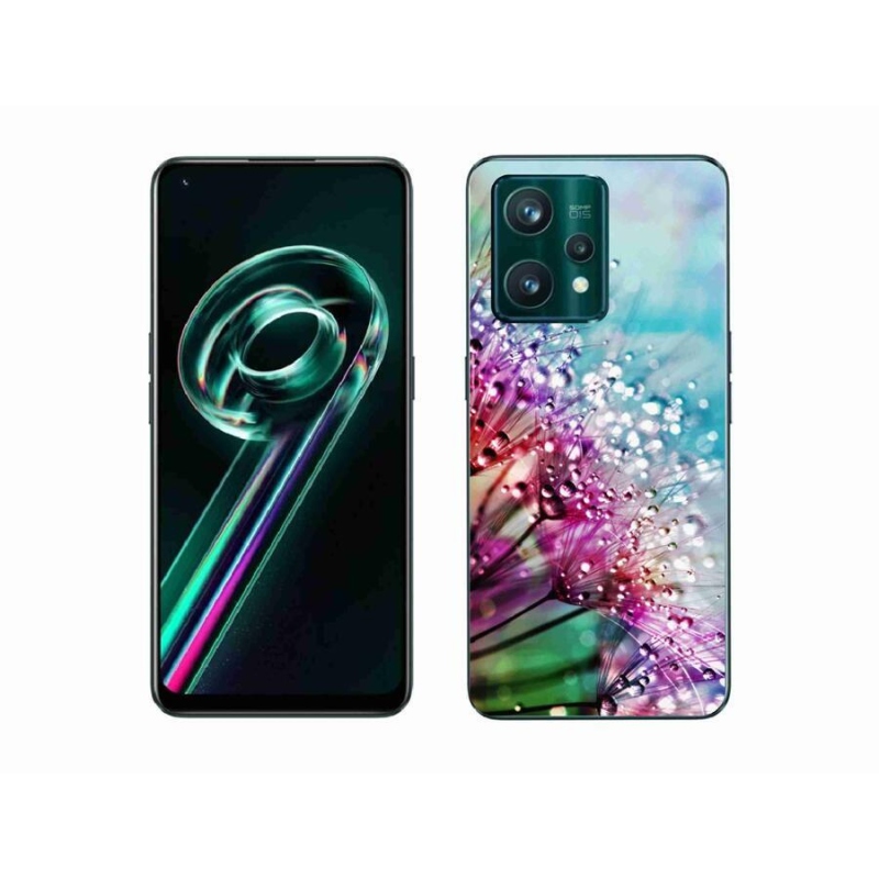 Gelový kryt mmCase na mobil Realme 9 Pro+ 5G - barevné květy