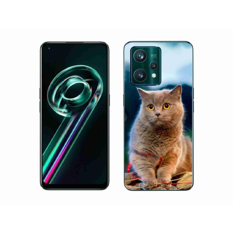 Gelový kryt mmCase na mobil Realme 9 Pro+ 5G - britská modrá 2
