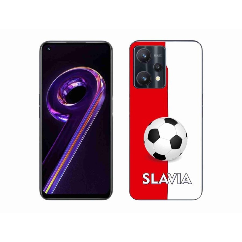 Gelový kryt mmCase na mobil Realme 9 Pro 5G - fotbal 2