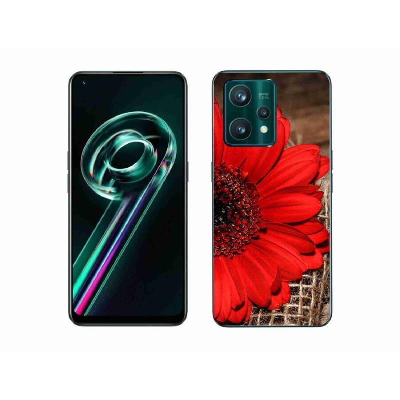 Gelový kryt mmCase na mobil Realme 9 Pro+ 5G - gerbera