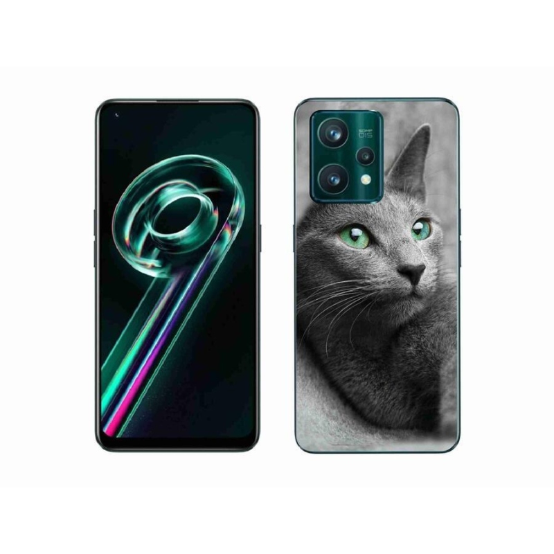 Gelový kryt mmCase na mobil Realme 9 Pro+ 5G - kočka 2