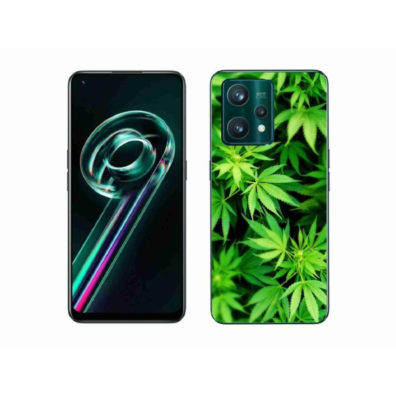 Gelový kryt mmCase na mobil Realme 9 Pro+ 5G - konopí 3