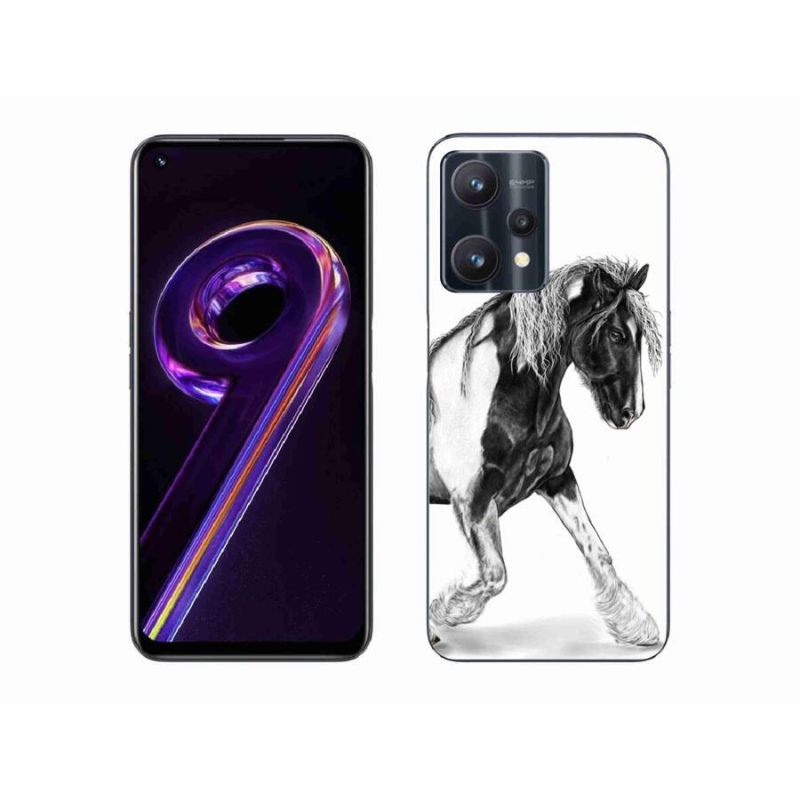 Gelový kryt mmCase na mobil Realme 9 Pro 5G - kůň