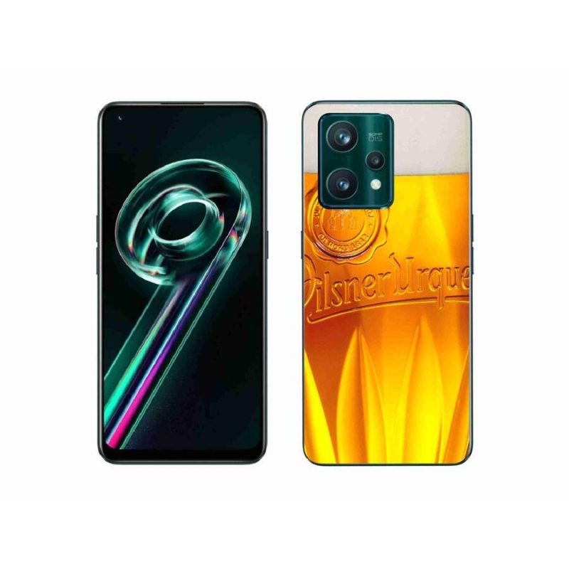 Gelový kryt mmCase na mobil Realme 9 Pro+ 5G - pivo
