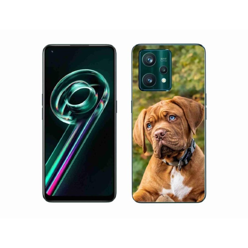 Gelový kryt mmCase na mobil Realme 9 Pro+ 5G - štěně