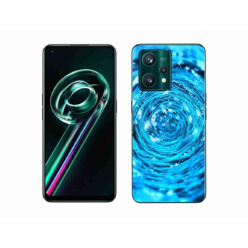 Gelový kryt mmCase na mobil Realme 9 Pro+ 5G - vodní vír