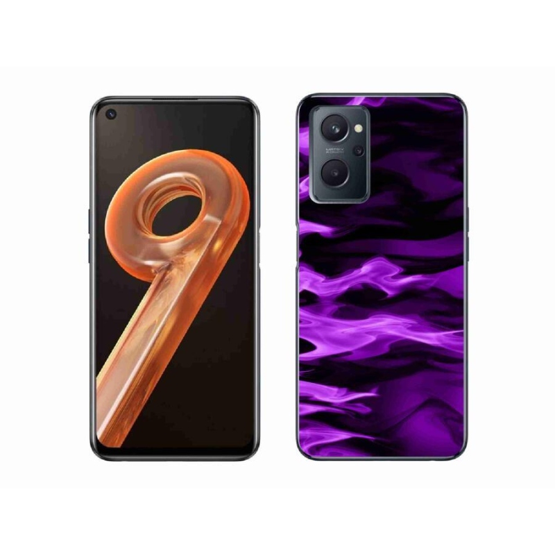 Gelový kryt mmCase na mobil Realme 9i - abstraktní vzor 9