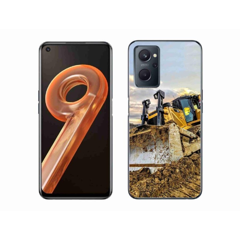 Gelový kryt mmCase na mobil Realme 9i - bagr