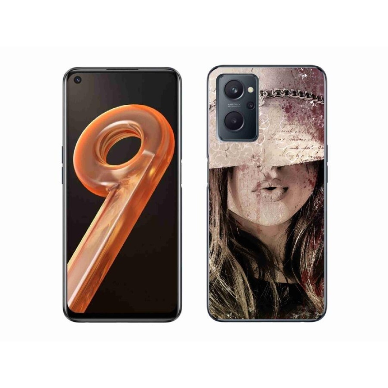 Gelový kryt mmCase na mobil Realme 9i - dívka