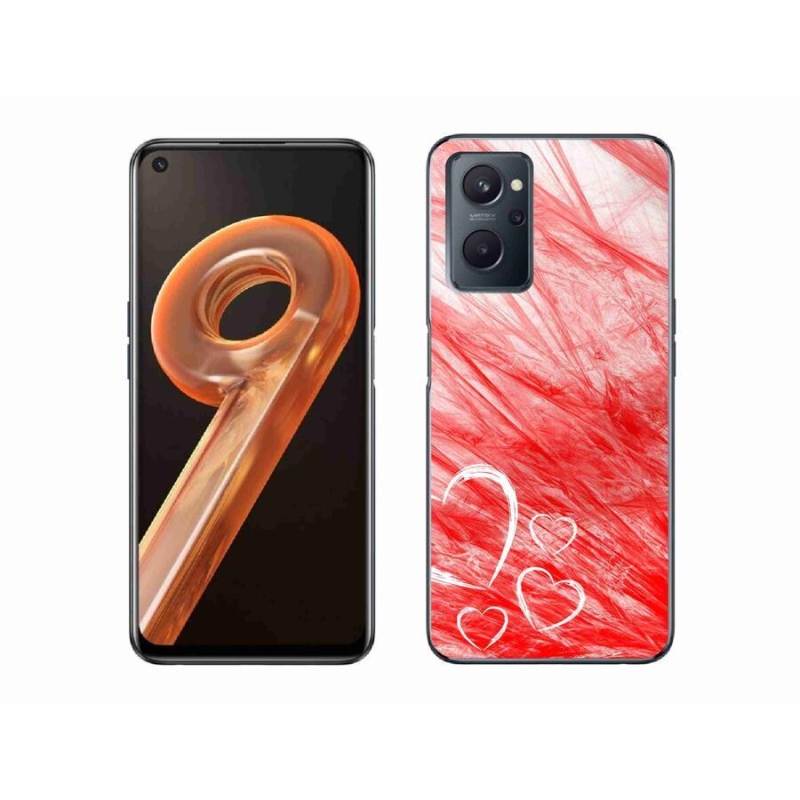 Gelový kryt mmCase na mobil Realme 9i - heart