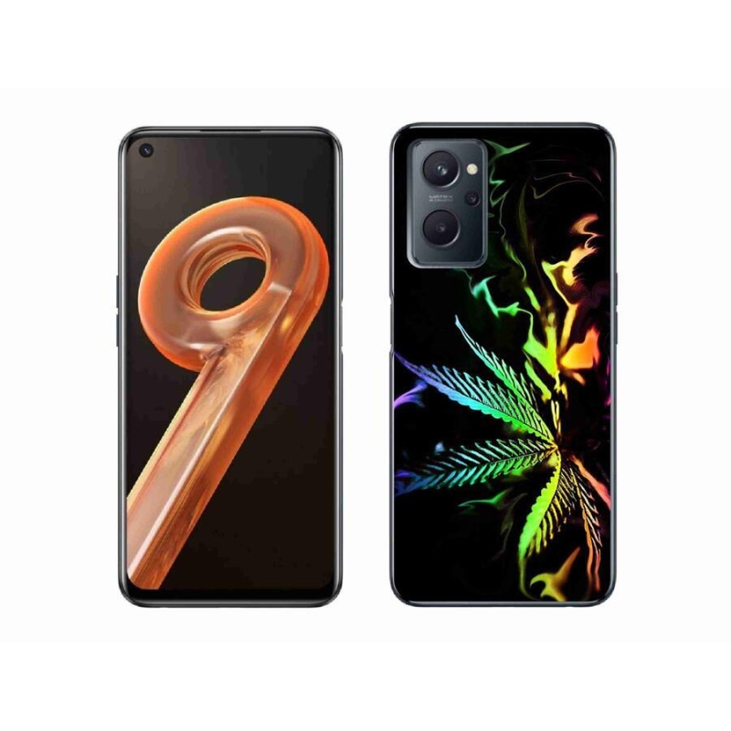 Gelový kryt mmCase na mobil Realme 9i - konopí 2