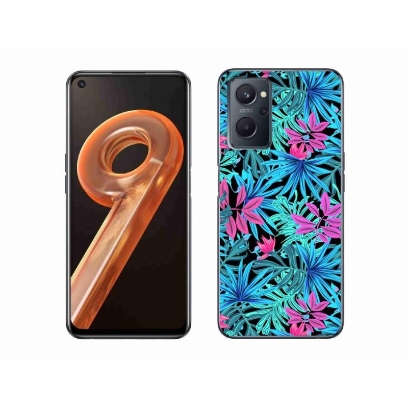 Gelový kryt mmCase na mobil Realme 9i - květiny 3