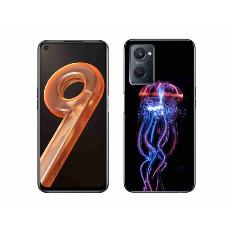 Gelový kryt mmCase na mobil Realme 9i - medúza