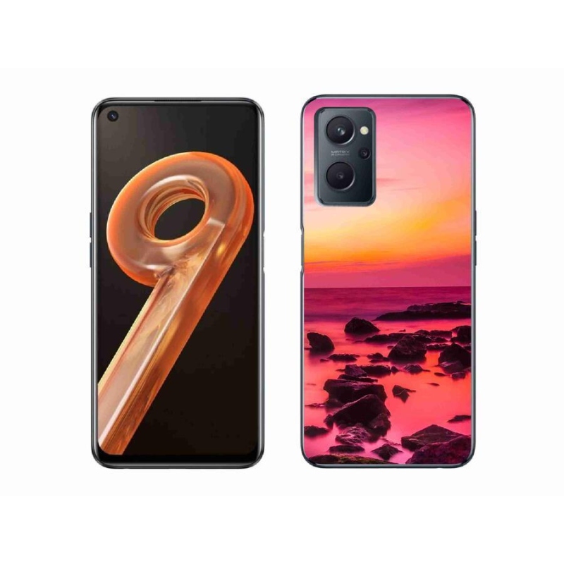 Gelový kryt mmCase na mobil Realme 9i - moře a záře