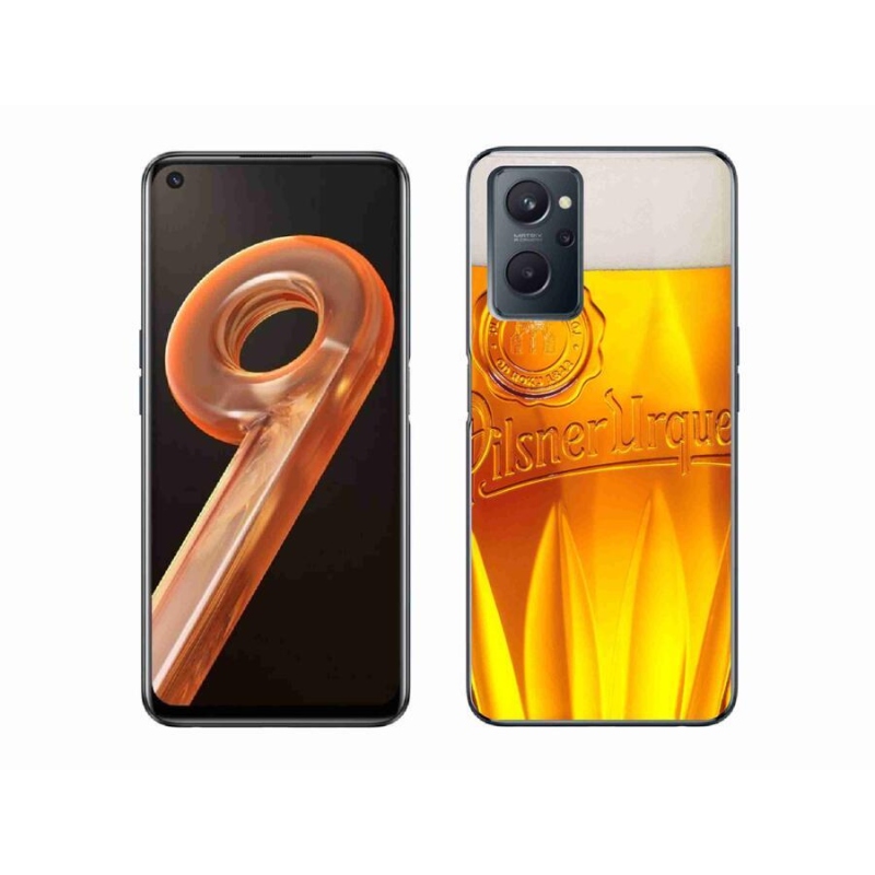 Gelový kryt mmCase na mobil Realme 9i - pivo