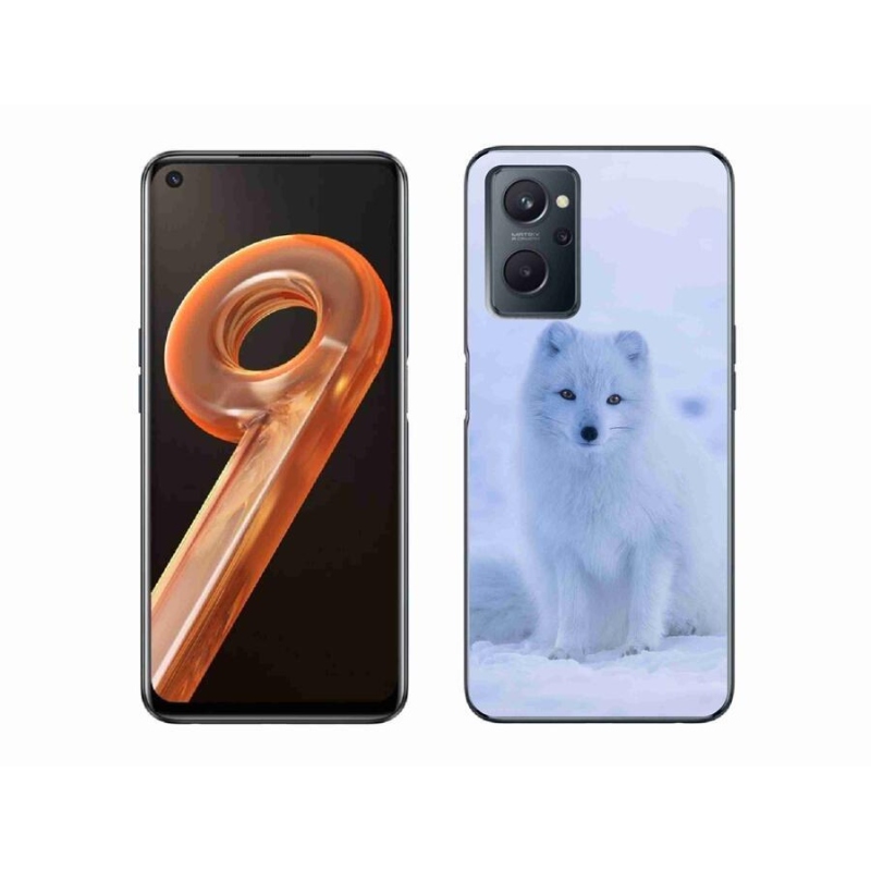 Gelový kryt mmCase na mobil Realme 9i - polární liška