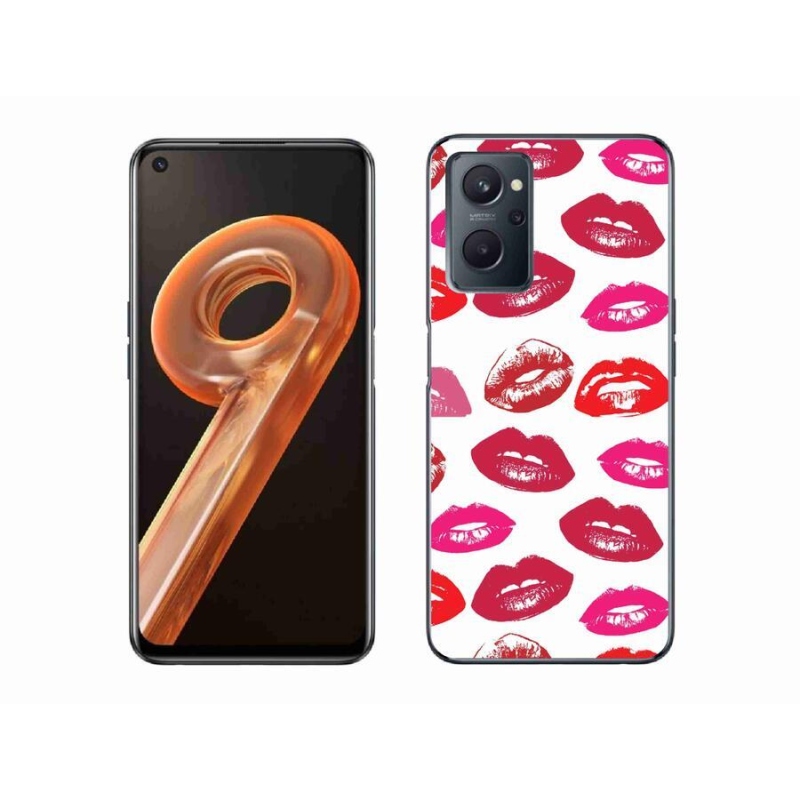 Gelový kryt mmCase na mobil Realme 9i - rty