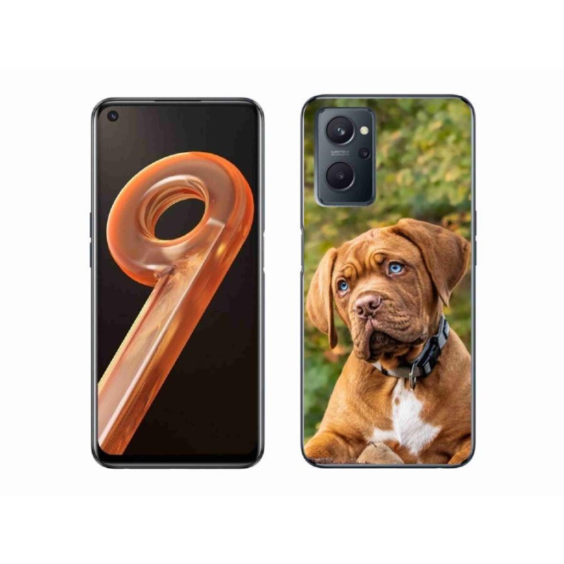 Gelový kryt mmCase na mobil Realme 9i - štěně