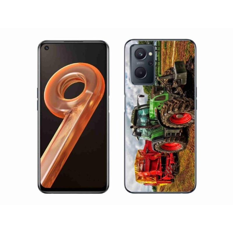 Gelový kryt mmCase na mobil Realme 9i - traktor 4