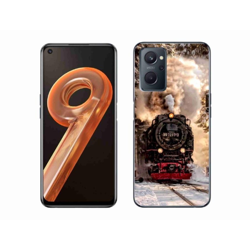 Gelový kryt mmCase na mobil Realme 9i - vlak