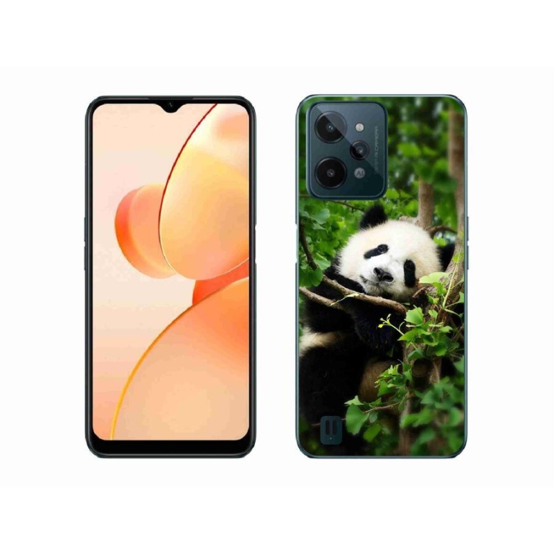 Gelový kryt mmCase na mobil Realme C31 - panda