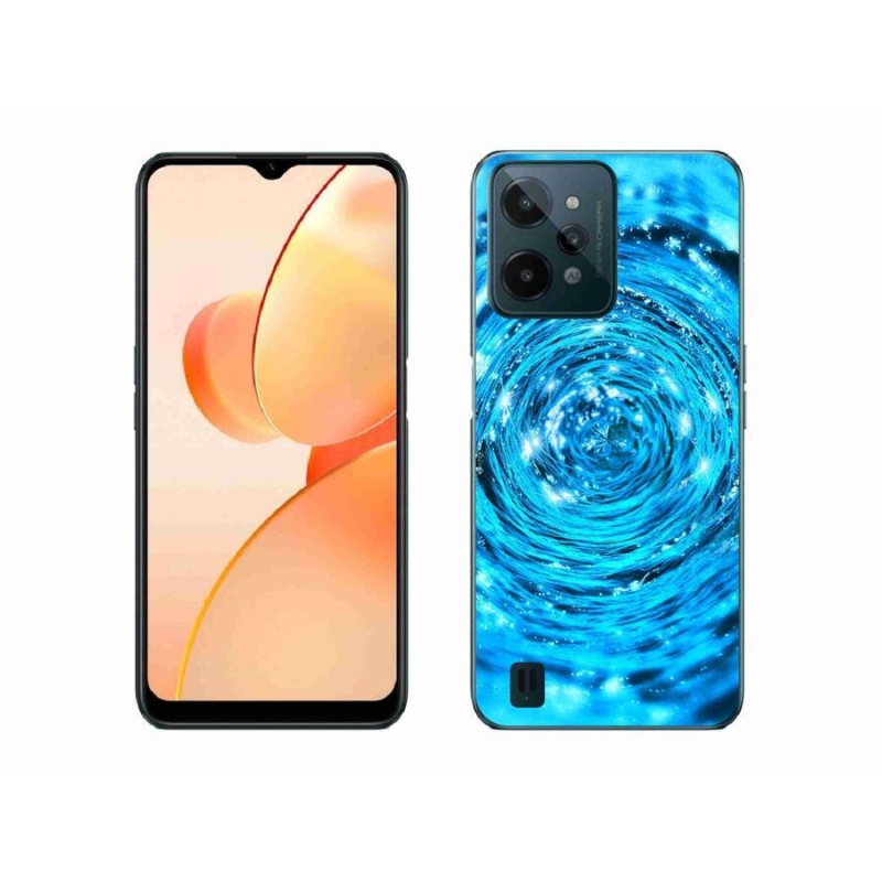 Gelový kryt mmCase na mobil Realme C31 - vodní vír