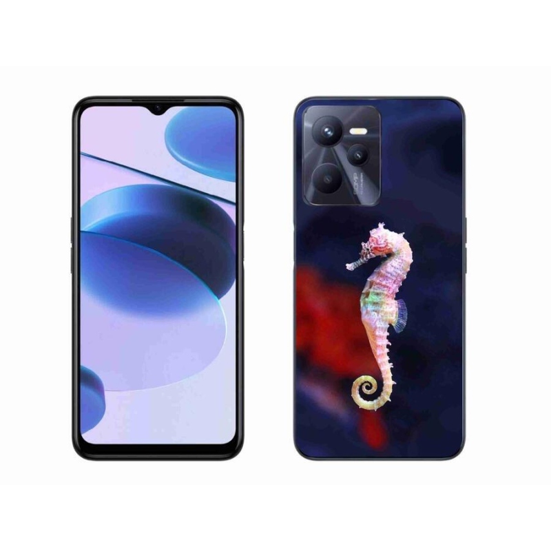 Gelový kryt mmCase na mobil Realme C35 - mořský koník