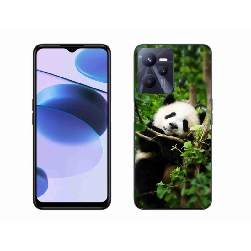 Gelový kryt mmCase na mobil Realme C35 - panda